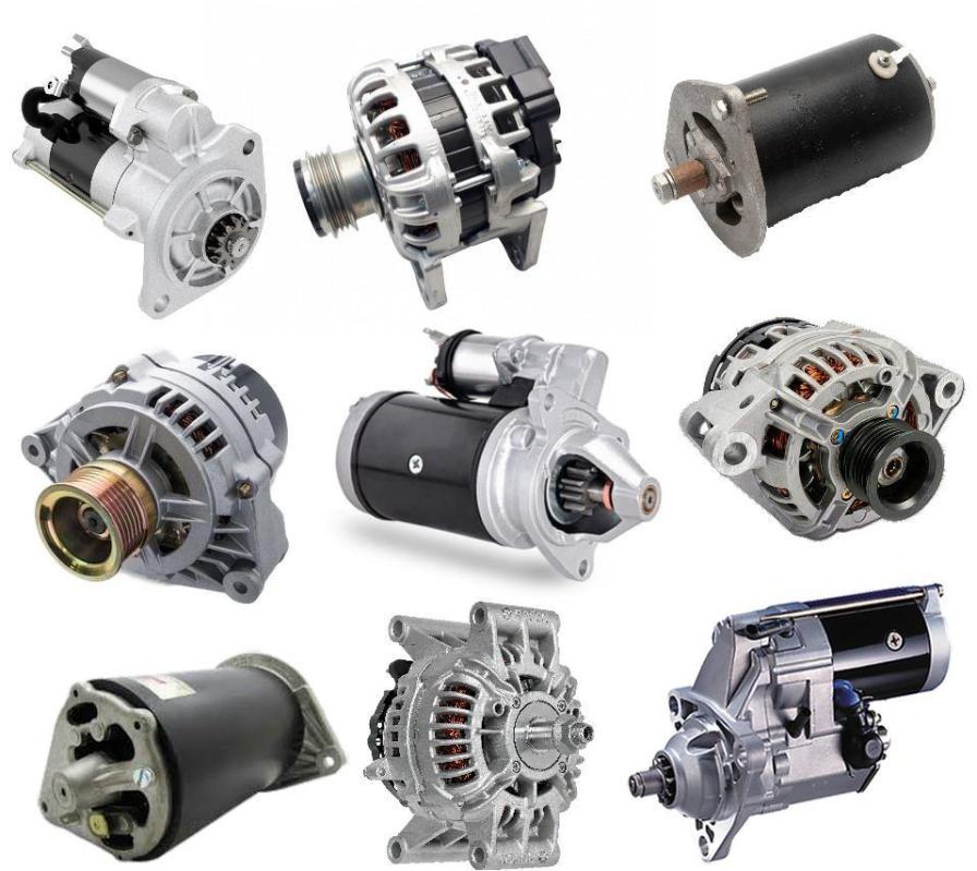 STARTER MOTOR & ALTERNATORS